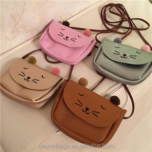 Promotion cadeaux utiliser PU <span class=keywords><strong>en</strong></span> cuir belle enfants épaule sac coin pouch <span class=keywords><strong>bourse</strong></span> d'<span class=keywords><strong>argent</strong></span> portefeuille cas - Product Image 2