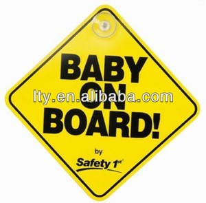 Panneaux personnalisés pour voiture de <span class=keywords><strong>bébé</strong></span> <span class=keywords><strong>à</strong></span> <span class=keywords><strong>bord</strong></span> - Product Image 1