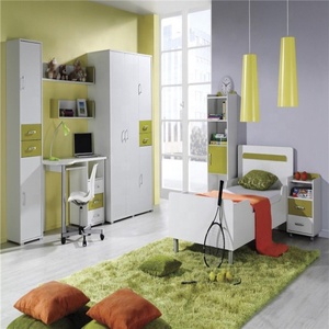 Conjunto de muebles modernos para niños, cama de madera de paquete estándar de alta calidad, dormitorio para apartamento y dormitorio - Product Image 3
