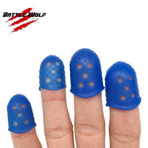Proteggere le Dita Diverse Scelte di Colore del gel di Silice Chitarra <span class=keywords><strong>Finger</strong></span> Pick - Product Image 3