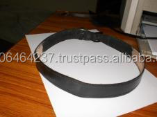 Haute qualité 100% peau de vache Shako chapeau ceintures pour hommes longueur personnalisable automatique PU pour boucle Style décontracté cuivre pour boucle qui - Product Image 3