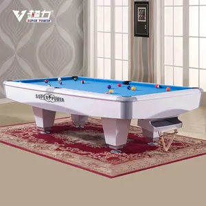 Chaoli yüksek kaliteli aile ev kullanımı kayrak 8ft/9ft bilardo bilardo masası satılık