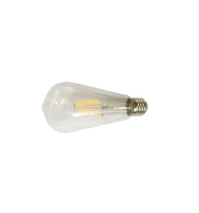 Высококачественная Светодиодная лампа ST64 8 Вт 10 Вт, энергосберегающая лампа для украшения дома