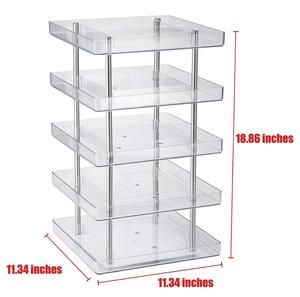 360 <strong>Rotating</strong> Clear Acrylic Nail Polish <strong>Display</strong> <strong>Stand</strong> - Product Image 2