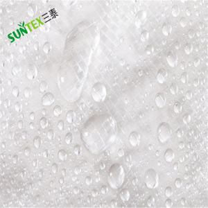 แผ่นพลาสติก HDPE ใส 150 แกรม ป้องกันรังสียูวี โพลีเอทิลีน ทอแบบกันน้ำ ขนาด 15*80 เมตร - Product Image 2