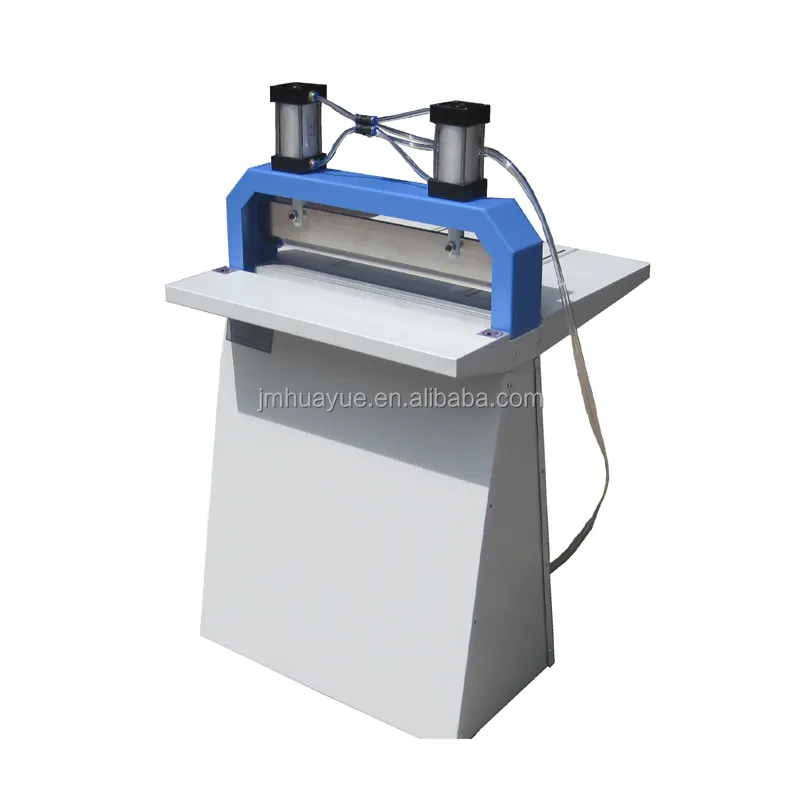 Pneumatische papier falten und rillen maschine pneumatische creaser