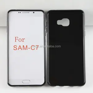 Mềm TPU Rõ Ràng Back Cover Cho Samsung Galaxy C7 C7000 C7 Pro C7010