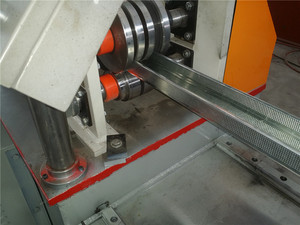 Double Line Tấm Thạch Cao Hồ Sơ Kim Loại <span class=keywords><strong>Stud</strong></span> Và Theo Dõi Cuộn Hình Thành Máy Giá - Product Image 5