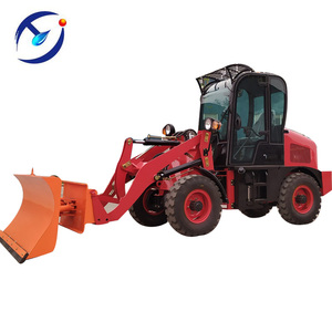 China Mini wiellader ZL08 met veegmachine te koop door goedkopere prijs - Product Image 3