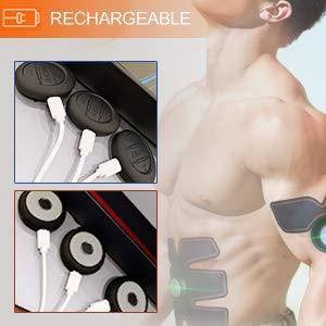 ABS Kích thích có thể sạc lại cơ bụng kích thích cơ thể Giảm Béo Massager điện tử <span class=keywords><strong>compex</strong></span> điều khiển không dây - Product Image 6