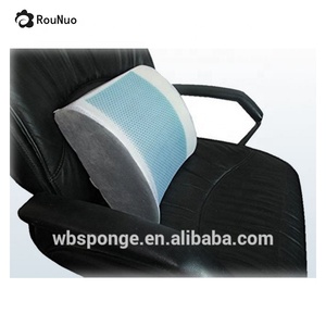 Gel Lumbar Support Cushion, Comfortable <strong>Backrest</strong> <strong>Pillow</strong> for Office Chair - Product Image 4