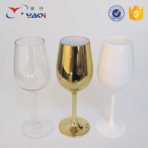Stock pas cher <span class=keywords><strong>en</strong></span> plastique acrylique flûtes à champagne <span class=keywords><strong>or</strong></span> <span class=keywords><strong>en</strong></span> gros - Product Image 3