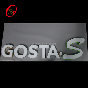 conception personnalisée professionnel acrylique mini canal lettrage signe bord éclairé led lumineux lettres pour signes - Product Image 2