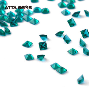 Creado <span class=keywords><strong>Esmeralda</strong></span> princesa cut 2,5*2,5mm <span class=keywords><strong>piedra</strong></span> verde <span class=keywords><strong>esmeralda</strong></span> <span class=keywords><strong>Esmeralda</strong></span> <span class=keywords><strong>valor</strong></span> definición - Product Image 6