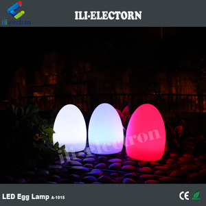 Indoor e outdoor decorazione del partito di plastica incandescente lampada uovo lampada da tavolo - Product Image 6