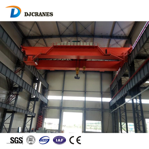 Gru a Ponte a Doppia Trave Tipo QD da 50/15 Tonnellate con Carrello e Verricello per Uso in Acciaierie - Product Image 5