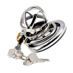 <span class=keywords><strong>Cage</strong></span> de chasteté FRRK 4,9 cm en acier inoxydable avec serrure, <span class=keywords><strong>cage</strong></span> pour pénis avec porte-clés, dispositif de chasteté masculin pour homme - Product Image 6