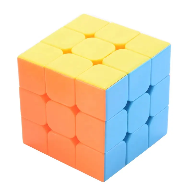 5.5cm educational toys oem magical 3x3 smart cube speed with stickerless