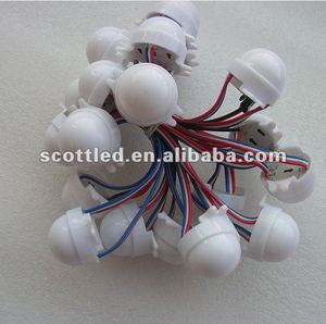 <strong>WS2811</strong> <strong>WS2801</strong> LPD6803 3 <strong>SMD</strong> <strong>5050</strong> waterproof smart round led pixel <strong>module</strong> led point source light Full color led <strong>module</strong> DC12V - Product Image 1