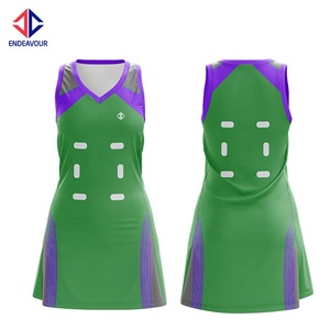 Bán Hot Thiết Kế Miễn Phí Tùy Chỉnh Màu Sắc Máy In Thăng Hoa Netball Đồng Phục - Product Image 4