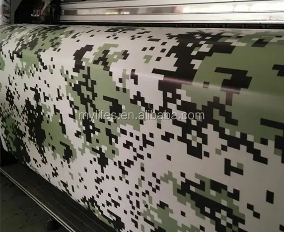 1,52*30 Mt Direkter Verkauf Der Fabrik Camouflage Auto Vinyl Body Wrap Film Mit Luft-kanal Für Lkw Schutzhülle