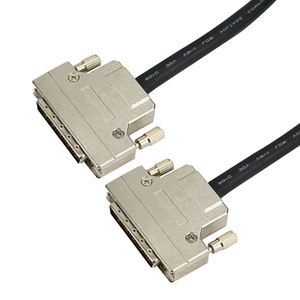 마이크로 DB50 HD50-HPDB50 핀 커넥터 나사가 있는 SCSI II 외부 케이블 - Product Image 2