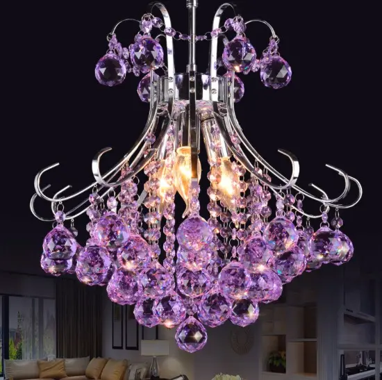 Luxury modern crystal chandelier lighting Living room bedroom ceiling chandelier