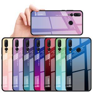 Gradiente colorato Vetro Temperato Back Cove Per Il Caso di <span class=keywords><strong>Huawei</strong></span> P20 P30 Compagno 10 20 Lite Pro Nova 3 3i 4 per Honor 10 8X P di <span class=keywords><strong>smart</strong></span> <span class=keywords><strong>2019</strong></span> - Product Image 3