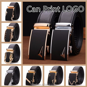 LQbelt Factory OEM <span class=keywords><strong>Ceinture</strong></span> en cuir véritable Ceintures à boucle automatique pour hommes Stock Ratchet Belt Wholesale - Product Image 2