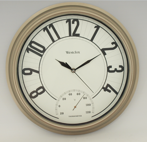 <span class=keywords><strong>40</strong></span> <span class=keywords><strong>cm</strong></span> termometro rotondo impermeabile di grandi dimensioni all'aperto <span class=keywords><strong>orologio</strong></span> <span class=keywords><strong>orologio</strong></span> strada - Product Image 6