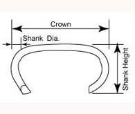 ลวดรัดรั้วชุบสังกะสี APLUS C1617G-18000 สำหรับรั้วสัตว์และกรงไก่ ขนาด 16GA 17 มม. บรรจุ 18000 ชิ้น/กล่อง - Product Image 2