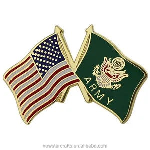 Customize christmas metal lapel pin flag badge emblem