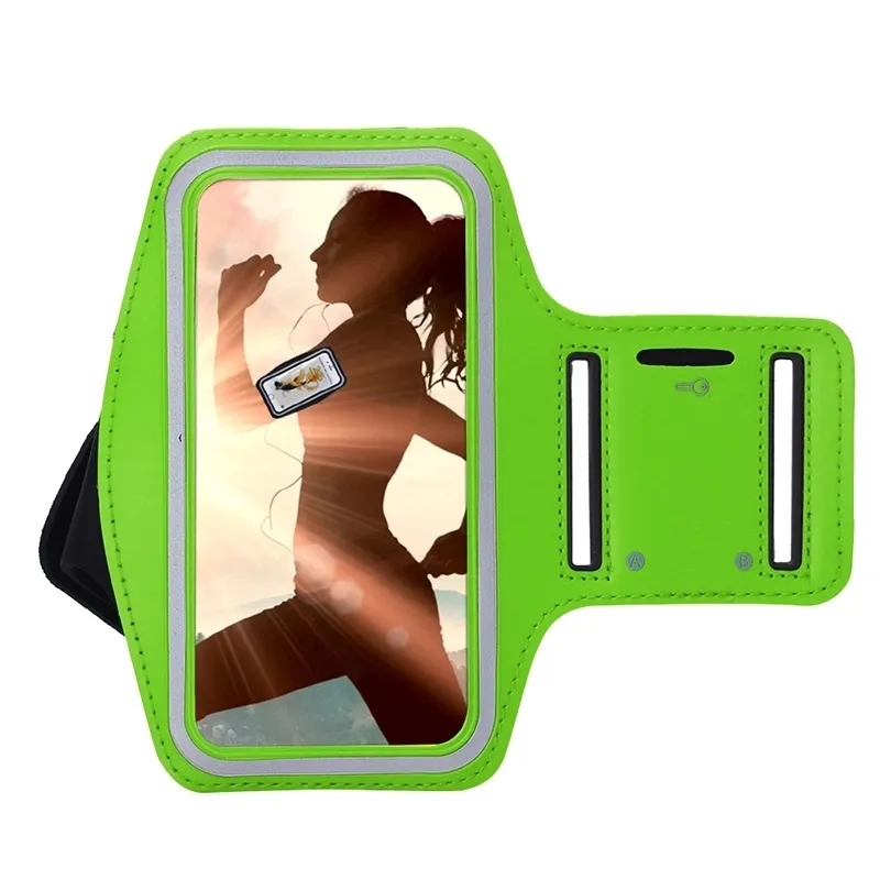 High Quality Cell Phone Sports Armband for Running Flat Arm Mobile Phone Bags Cases