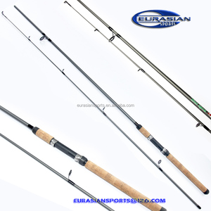 <span class=keywords><strong>Canne</strong></span> à pêche à la traîne avec manche en liège, avec système de jonction, action rapide, dureté souple, 20-<span class=keywords><strong>50g</strong></span> Flex Spin 2.40m 8ft - Product Image 2