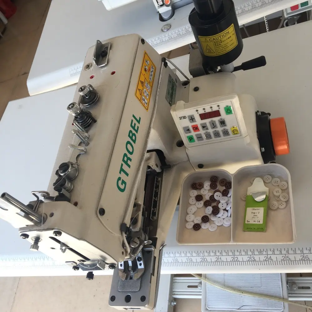 New GTROBEL373D automatic button attaching machine price is good