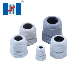 Pvc Cable Gland Size Pg7 M12 Pg13.5 Pg9 Pg11 Ip68 M25 M20 4-8mm Cable Glands Atex Plastic Cable Gland Pvc Waterproof Rubber Nylon Air Breather Cable