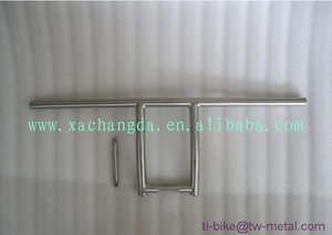 Guidon de vélo en titane spécialement conçu, guidons de vélo en titane fabriqués en Chine, guidons en titane personnalisés à bas prix - Product Image 4