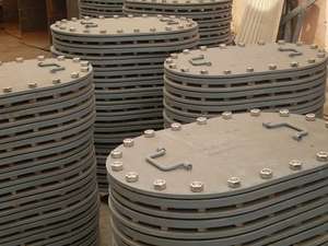 Marina barco estancas de acero de Ronda tapa de la escotilla - Product Image 3