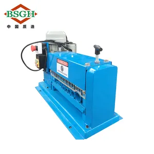 BS-015M new condition stripping usage wire cutting mahine coaxial cable wire separating making machine 38mm