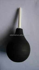 Medische 89mlc Type Sferische Rode Siliconen Klysma Zacht Rubber Materiaal Klysma - Product Image 2