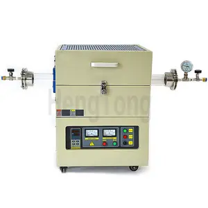 1200 degree high Vacuum 3 zone atmosphere horizontal CVD tube furnace