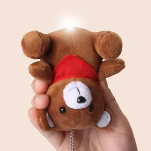 Meinoe Cute Soft Toys Alarm Safesound Personal Alarm with Keychain for Kids Specially and Women Self Defense