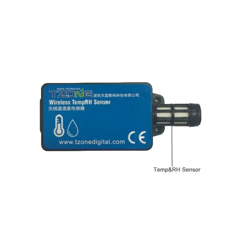 Sistema de alarme da temperatura e do sensor da umidade rfid da etiqueta da baixa frequência para o monitoramento da temperatura