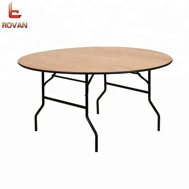Гостиничный огнестойкий Круглый Банкетный складной стол диаметром 48, 60 и 72 дюйма