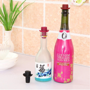 Kits de bouchon de bouteille de <span class=keywords><strong>whisky</strong></span> en silicone de beauté prix usine meilleure qualité de vente faites votre propre bouchon pour bouteille de vin - Product Image 3