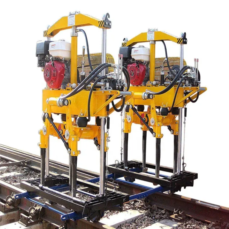 Spoorweg Sabotage Hydraulische Rail Aanstampen Machine Afstandsbediening Rail Ballast Aanstampen Machine Vibrerende Ballast Aanstampen Machines