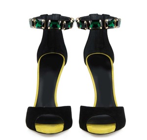 HMS25 di modo blu del diamante di strass di alta qualità fantasia <span class=keywords><strong>tacco</strong></span> alto sandali <span class=keywords><strong>scarpe</strong></span> - Product Image 2