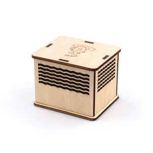 Boîte à musique de luxe en bois, mécanisme avec manivelle à main, modèle 2020, vente en gros - Product Image 4