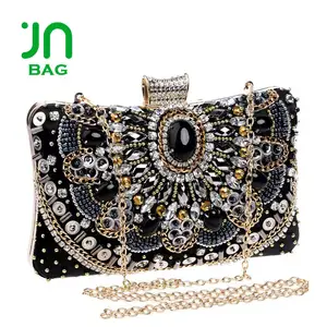 JIANUO Clutch bag made in china jewellery clutch bags beaded party bags