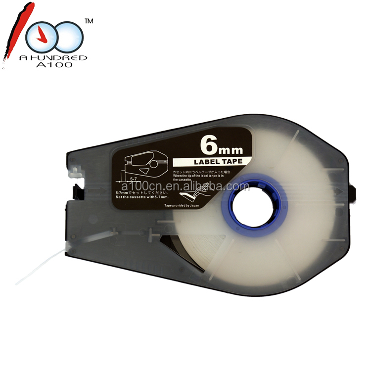 Совместимая с Canon 1106W 1106Y 1106S 6 мм * 30 м кассета с этикеточной лентой